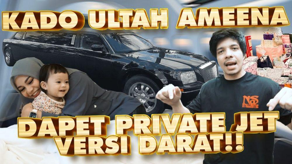 10 Potret Atta Halilintar Review Mobil Mewah, Kado Ultah Ameena