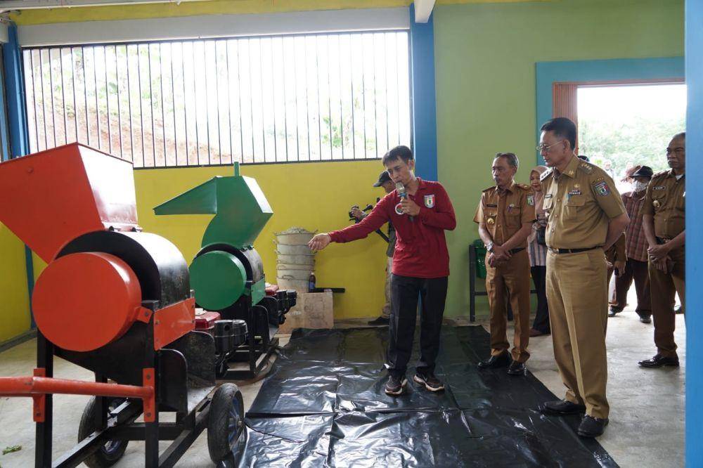 Peresmian infrastruktur stunting di Kabupaten Pringsewu (Dok. Pemkab Pringsewu)