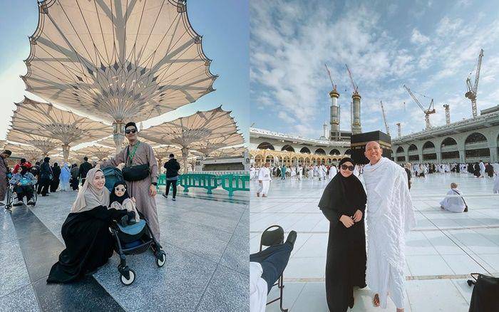 potret selebritas Ibadah Umroh (instagram.com/anggirantikaa | instagram.com/alfysaga)