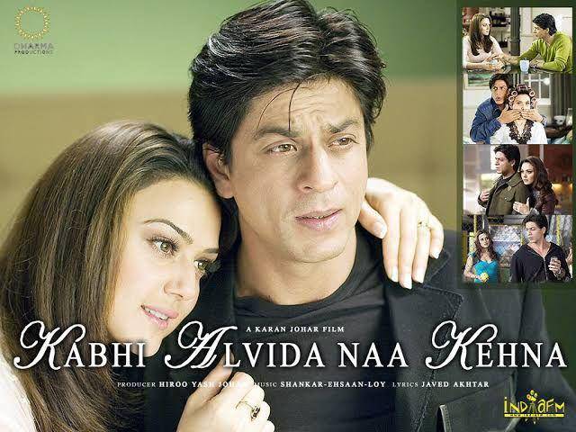 Shah Rukh Khan & Preity Zinta dalam film (dok. Dharma Productions/ Kabhi Alvida Naa Kehna)