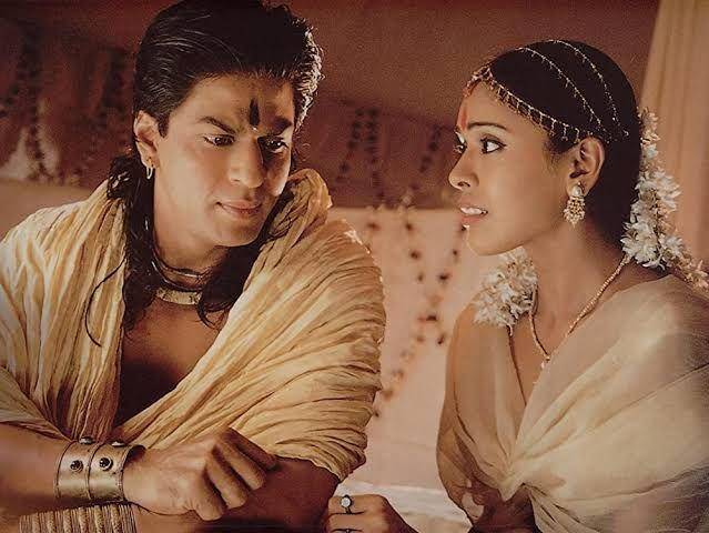 Shah Rukh Khan & Hrishita Bhatt dalam film (dok. Dreamz Unlimited/ Asoka)