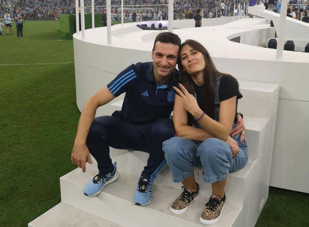 Pelatih Timnas Argentina Lionel Scaloni usai meraih titel Juara Dunia 2022 Qatar. Akun Instagram lioscaloni