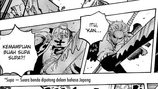 S-Hawk menggunakan kekuatan Supa Supa no Mi. (dok. Shueisha/One Piece)