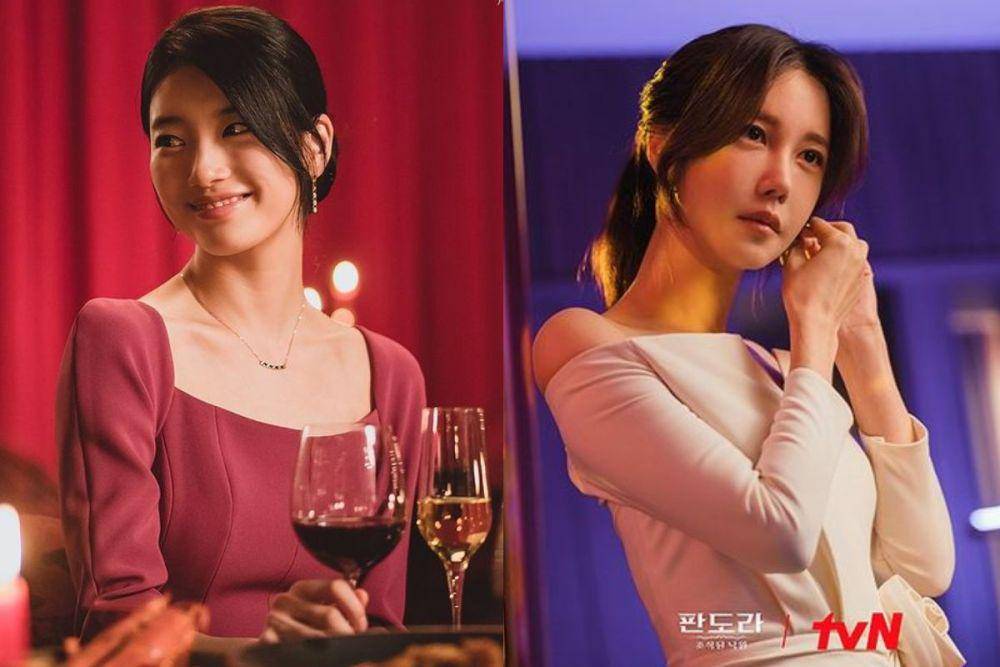 Suzy di Anna dan Lee Ji Ah di Pandora: Beneath the Paradise (instagram.com/coupangplay | instagram.com/tvn_drama)