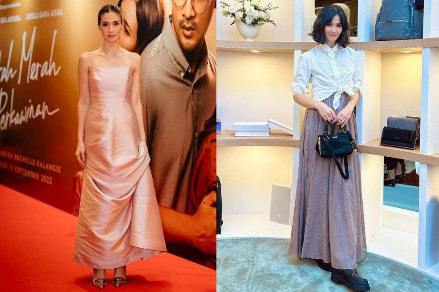 OOTD feminin ala Marsha Timothy (instagram.com/marshatimothy)
