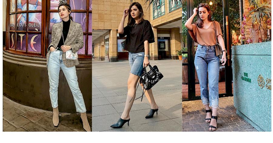 10 Ide Padukan Outfit Denim ala Mayang Yudittia, OOTD Berbagai Situasi