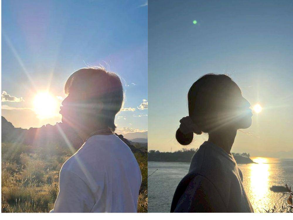 potret Mark Lee NCT dan Arin Oh My Girl (instagram.com/onyourm__ark | instagram.com/ye._.vely618)