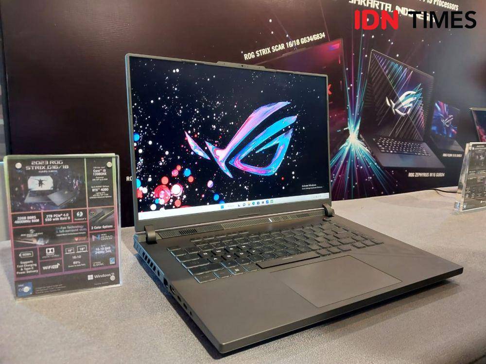 laptop gaming ROG (dok. IDN Times/Fatkhur Rozi)