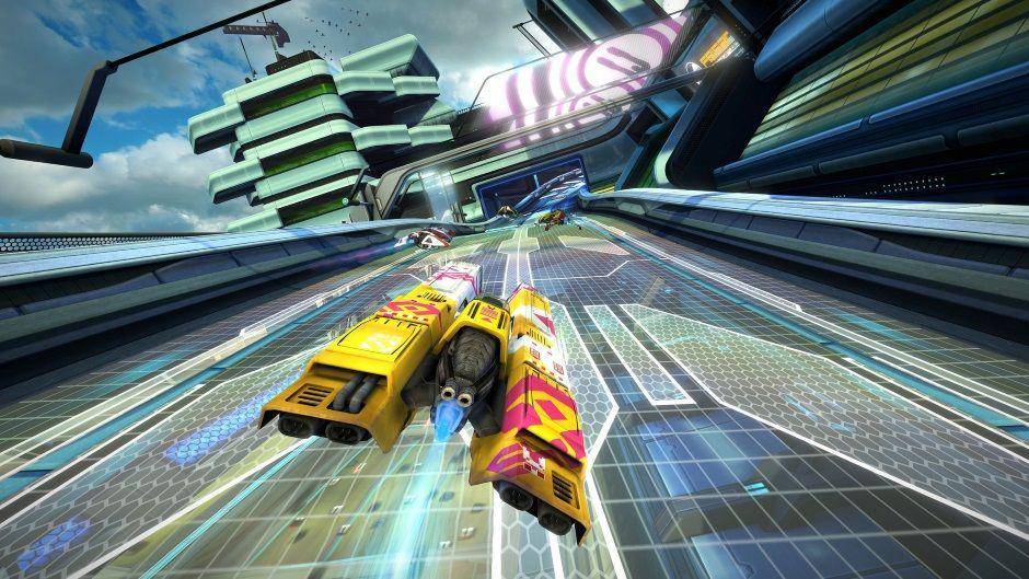 gameplay Wipeout HD (dok. Sony Computer Entertainment/Wipeout HD)