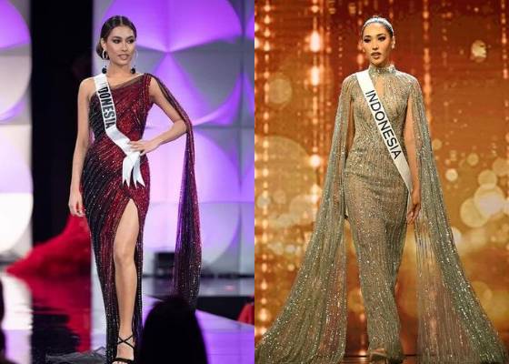 Frederika Cull, Puteri Indonesia 2019 dan Laksmi Suardana, Puteri Indonesia 2022 (Instagram.com/gorgeouspageant | Instagram.com/officialputeriindonesia)