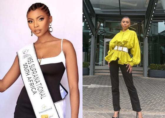 Ayanda Thabethe, Miss Supranational Afrika Selatan 2023 (Instagram.com/official.misssa | Instagram.com/ayanda_thxbethe)