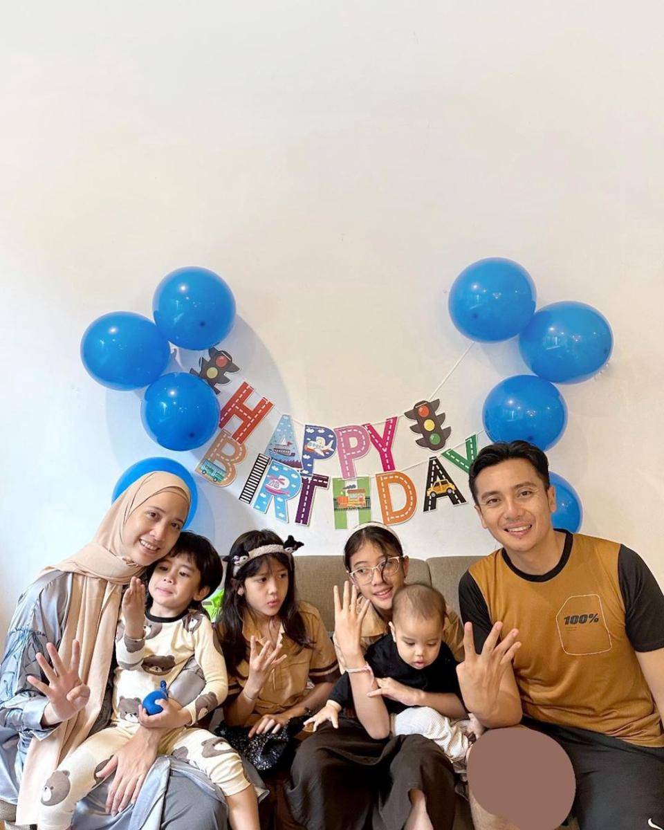potret perayaan ulang tahun Dylan Arrayan Badruddin (instagram.com/fannyfabriana)