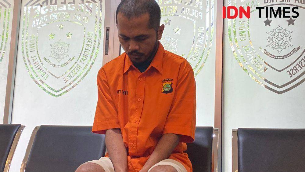 Pelaku mutilasi Angela Hindriati, M Ecky Listiantho (IDN Times/Amir Faisol)