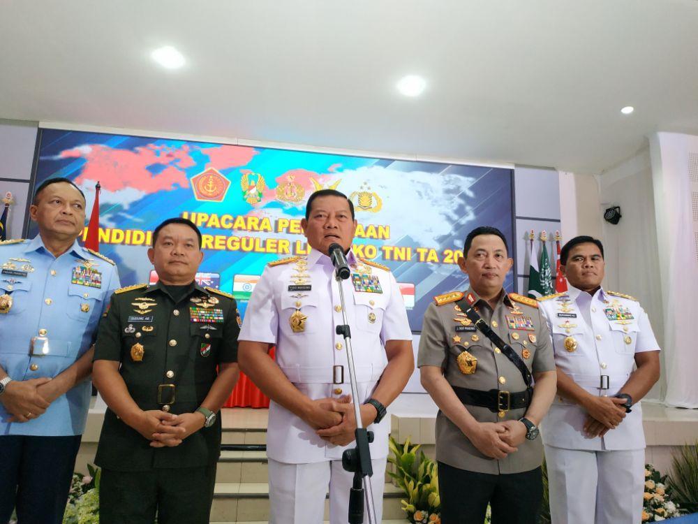 Ratusan Perwira TNI-Polri Ikut Pendidikan Operasi Militer Perang