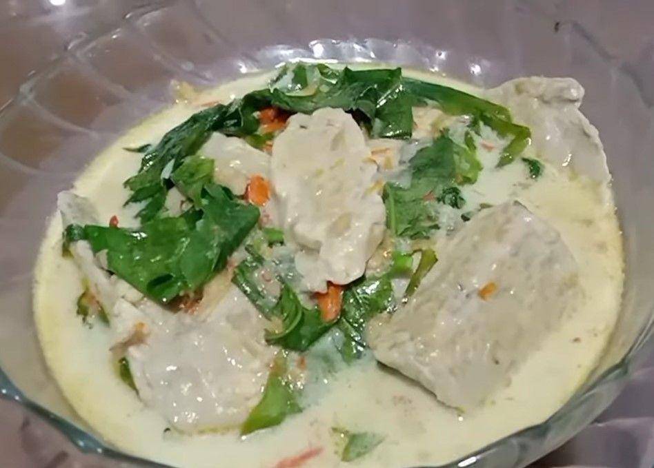 sayur tempe daun melinjo (YouTube.com/Budhe Yuli)