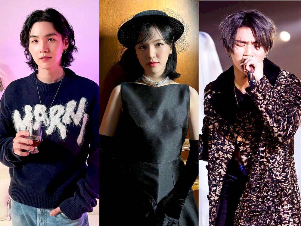 potret Suga BTS, Wendy Red Velvet, dan Daesung BIGBANG (instagram.com/agustd | instagram.com/todayis_wendy | instagram.com/bigbang_official)