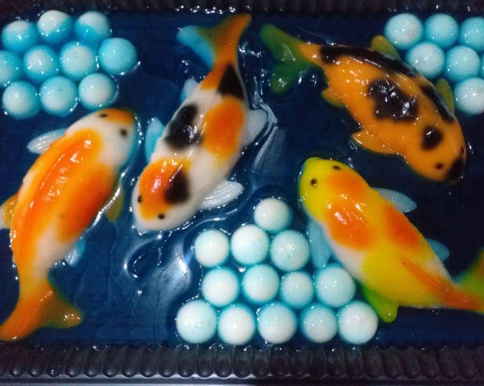 Puding Ikan Koi (doc.pribadi/Shelviana
