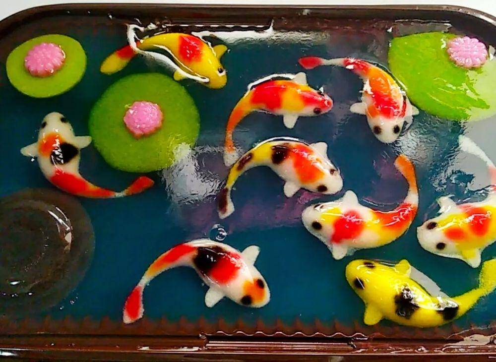 Puding Ikan Koi (cookpad.com)