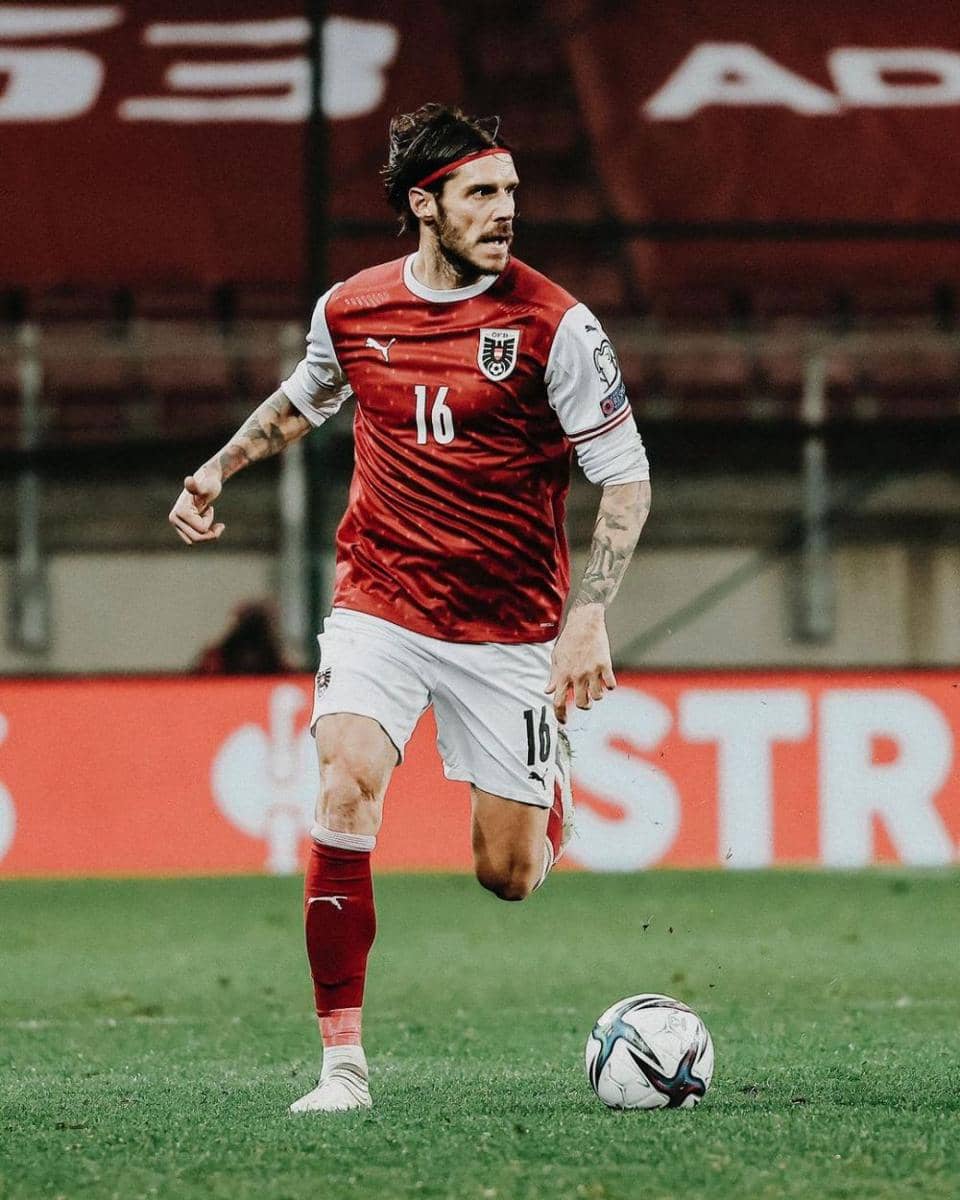 Christopher Trimmel saat membela Timnas Austria. (instagram.com/christopher_trimmel28)