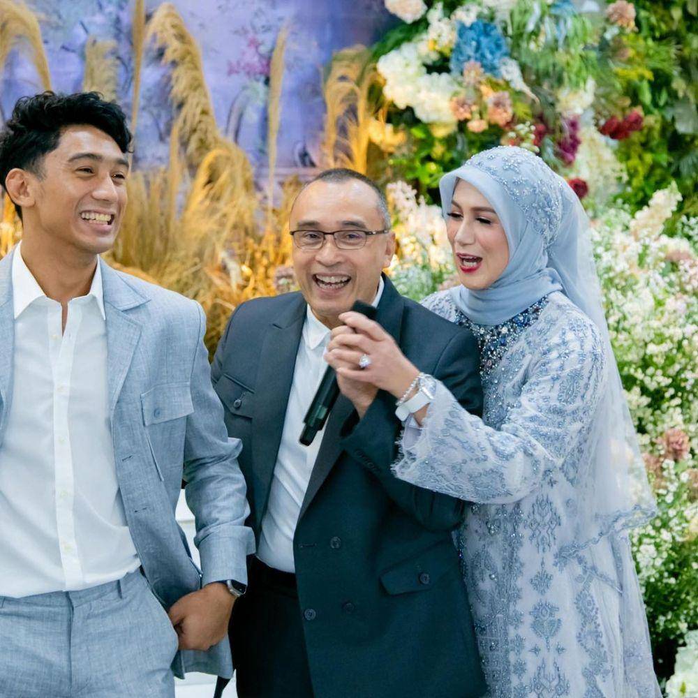potret perayaan anniversary pernikahan Marini Zumarnis (instagram.com/marinizumarnisreal)