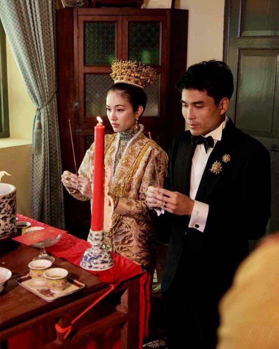 potret pernikahan Nong Poy dan Oak Phakwa (instagram.com/poydtreechada)