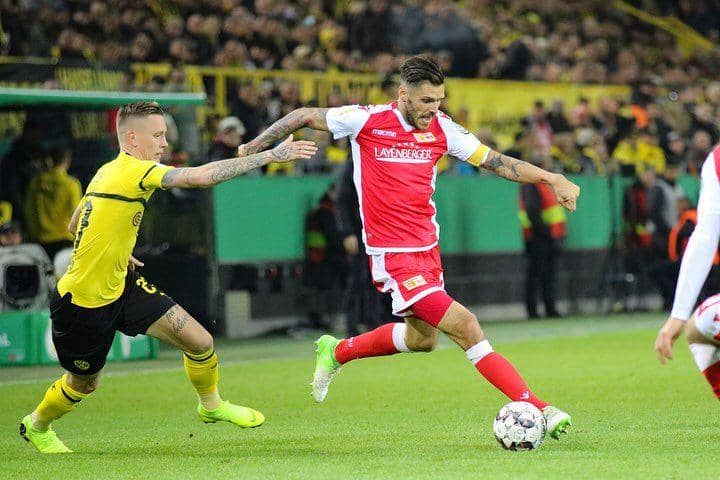 Christopher Trimmel saat membela Union Berlin. (instagram.com/christopher_trimmel28)