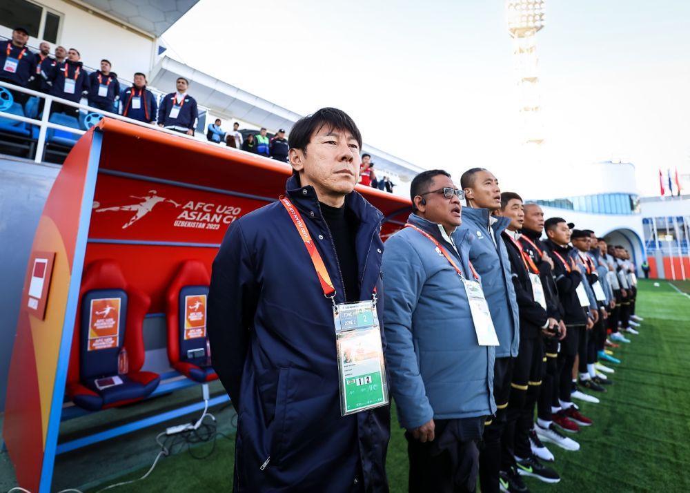 Pelatih Timnas Indonesia U-20, Shin Tae Yong di Piala Asia U-20. (Dok. AFC).