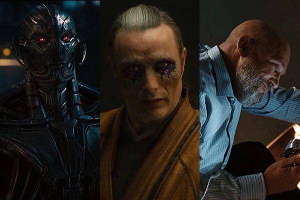 Ultron, Kaecilius, dan Obadiah Stane