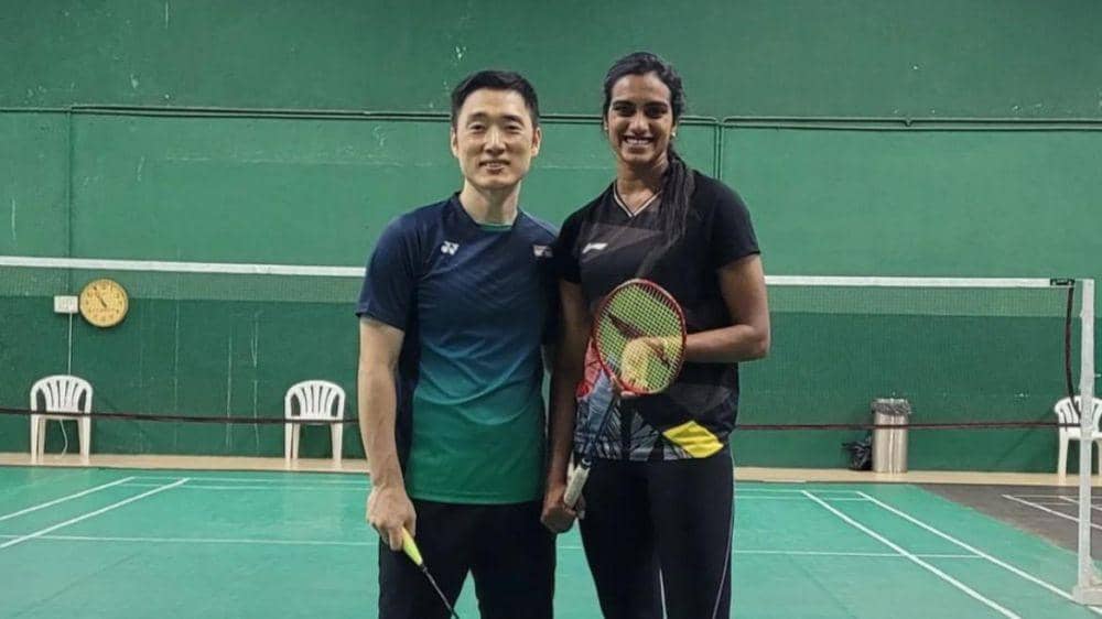 Pusarla Sindhu dan pelatihnya Park Tae Sang (instagram.com/@taesang2734)