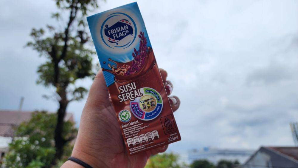 Frisian Flag susu sereal rasa cokelat (Dok. IDN Times)