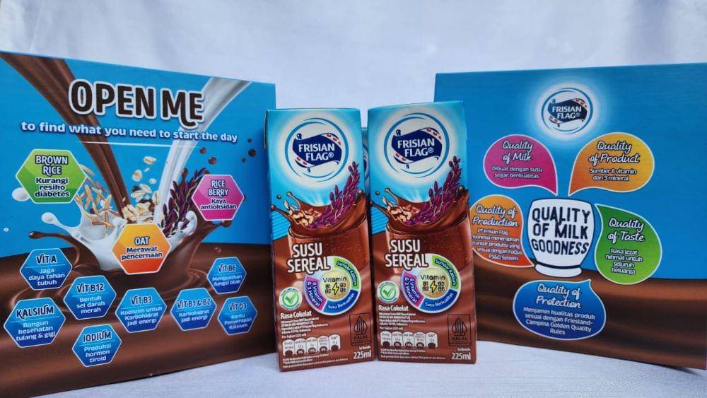Frisian Flag susu sereal rasa cokelat (Dok. IDN Times)