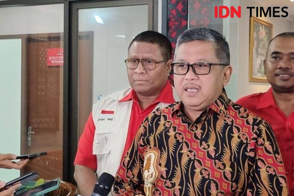 Sekjen PDI Perjuangan, Hasto Kristiyanto (IDN Times/Ilman Nafi'an)