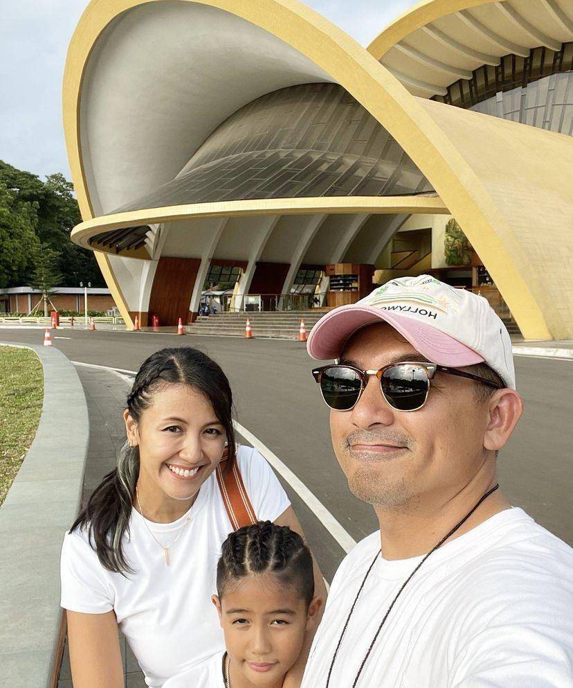 potret Ryshaka kunjungi museum bersama kedua orangtua (instagram.com/mrssharena)