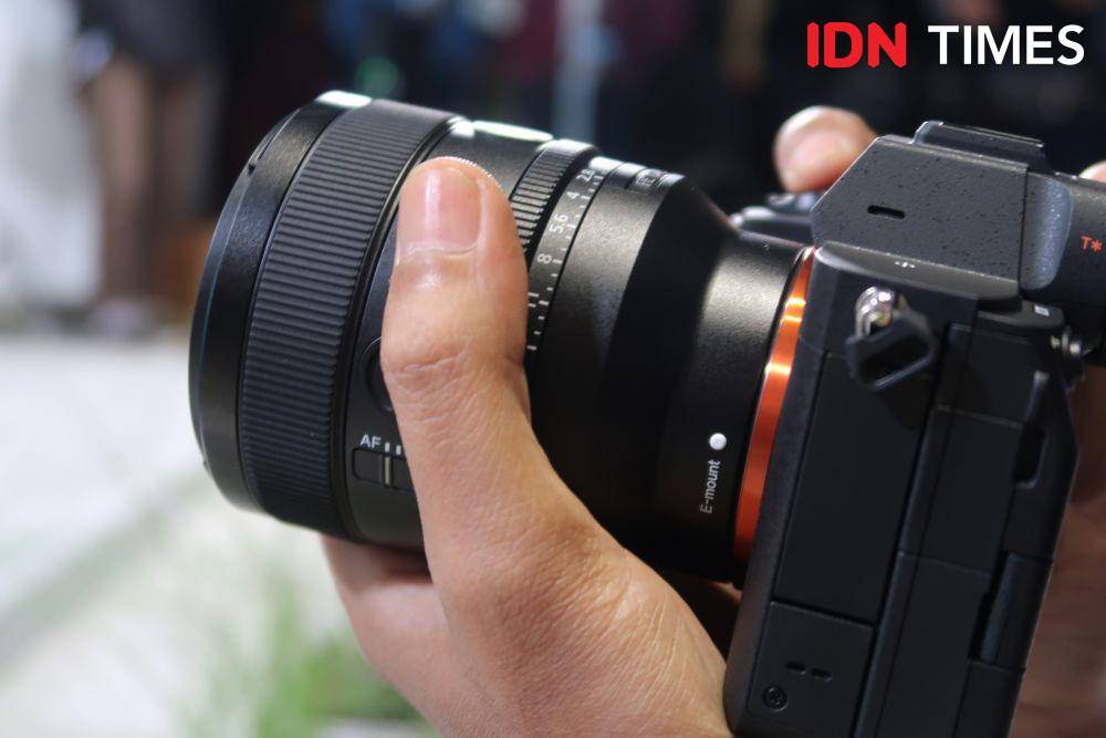 Sony FE 50mm F1.4 GM (IDN Times/Alfonsus Adi Putra)
