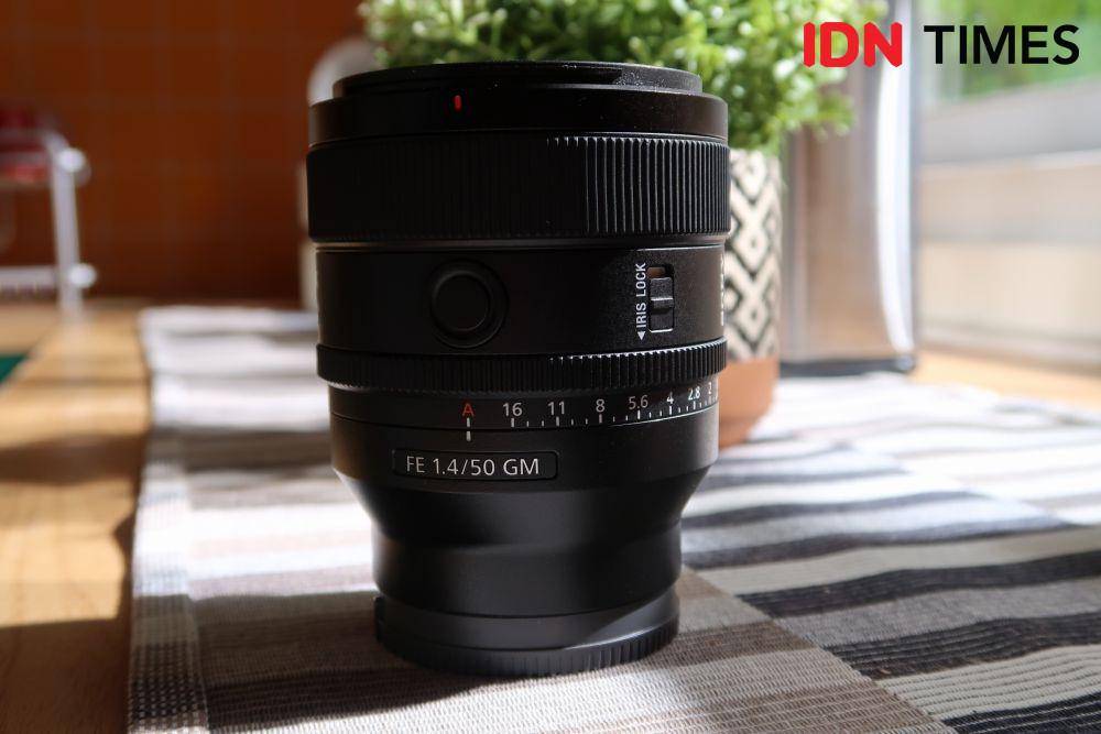Sony FE 50mm F1.4 GM (IDN Times/Alfonsus Adi Putra)