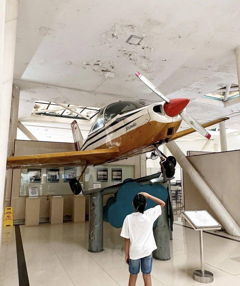 potret Ryshaka kunjungi museum bersama kedua orangtua (instagram.com/mrssharena)