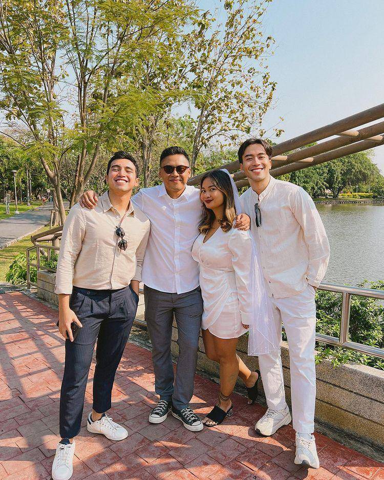 potret pernikahan adik Vidi Aldiano (instagram.com/vidialdiano)