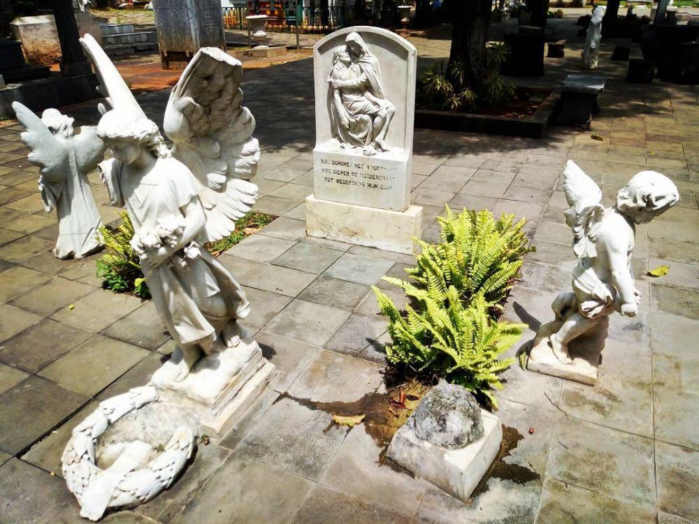 potret salah satu prasasti di museum (instagram.com/cemetery_shots_indonesia)
