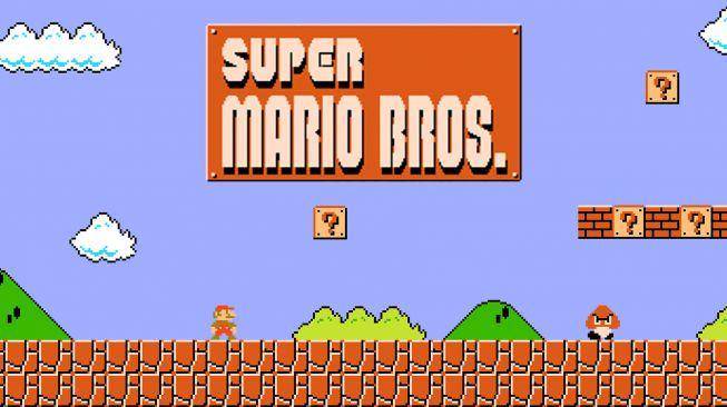 gameplay Super Mario Bros. 1985 (dok. Nintendo/Super Mario Bros.)