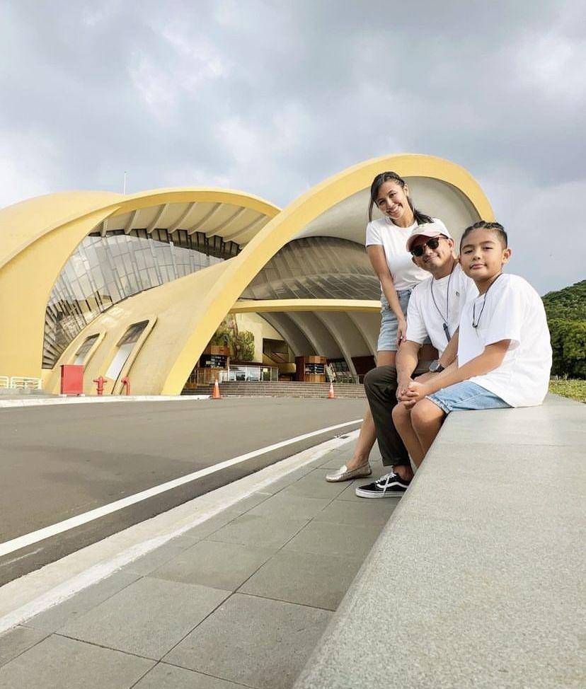 potret Ryshaka kunjungi museum bersama kedua orangtua (instagram.com/mrssharena)