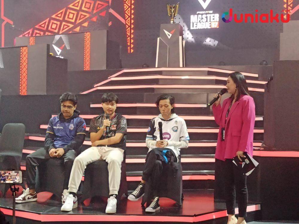 Foto dari Konferensi Pers Free Fire Master League Season 7. (Dok. Duniaku.com/Fahrul Razi Uni Nurullah)