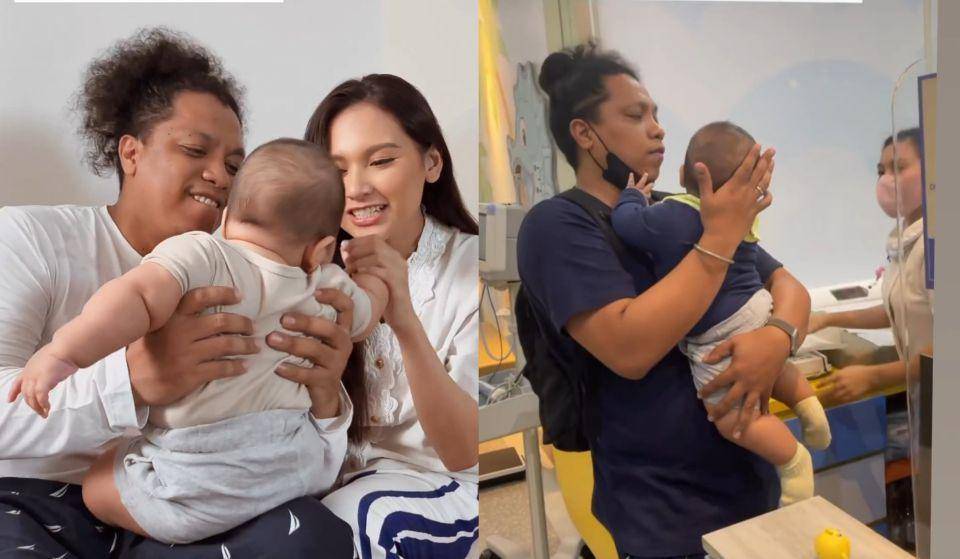 potret Arie Kriting siaga jaga istri dan anak (instagram.com/indahpermatas | instagram.com/arie_kriting)