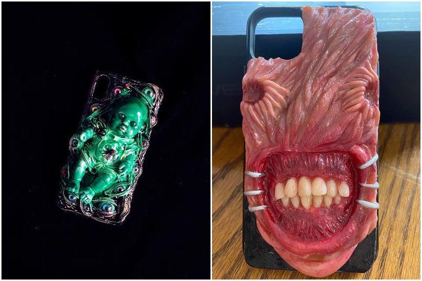 10 Potret Case HP dengan Motif Paling Menyeramkan, Parah!