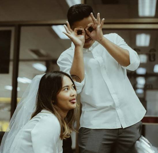 potret pernikahan adik Vidi Aldiano (instagram.com/devinadeascal)