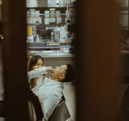 potret pernikahan adik Vidi Aldiano (instagram.com/devinadeascal)