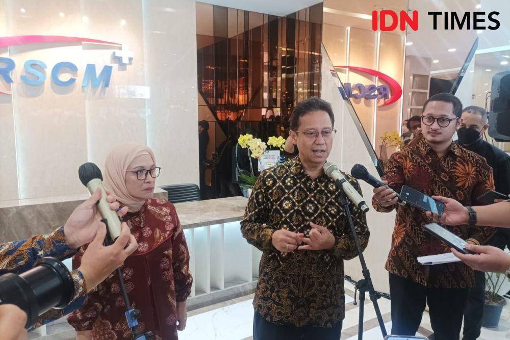 Menteri Kesehatan Budi Gunadi Sadikin meresmikan RSCM Kanigara, Jumat (3/3/2023). (IDN Times/Dini Suciatiningrum)