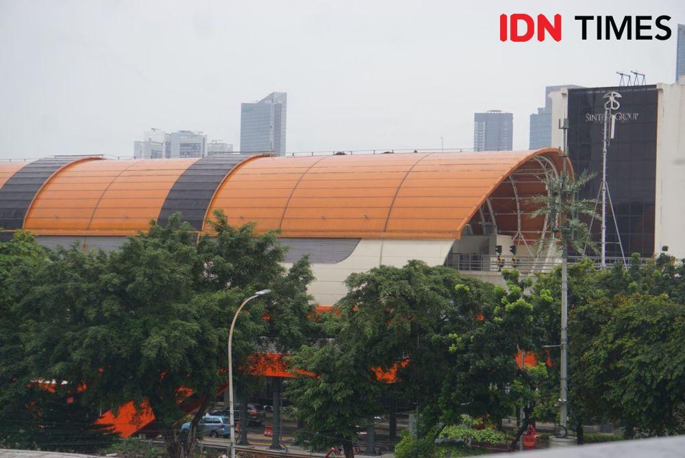 Atap Stasiun LRT Cawang Bocor, Adhi Karya: Plafon Sudah Diganti