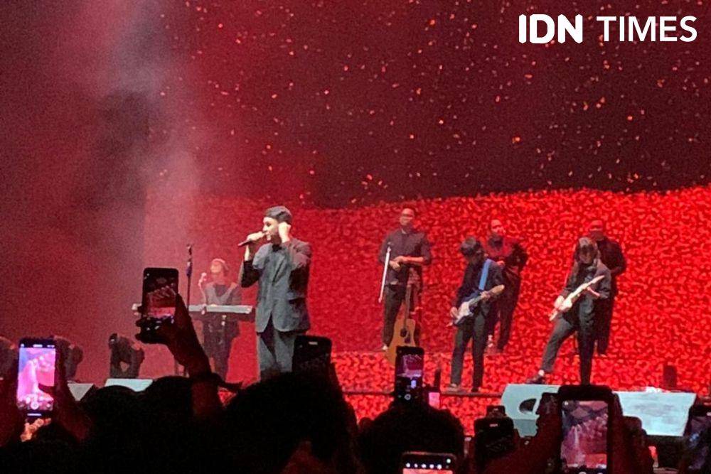 Konser Tulus Tur Manusia 2023 pada Jumat (3/3/2023) di JIExpo, Kemayoran (IDN Times/Rafifa Shabira)