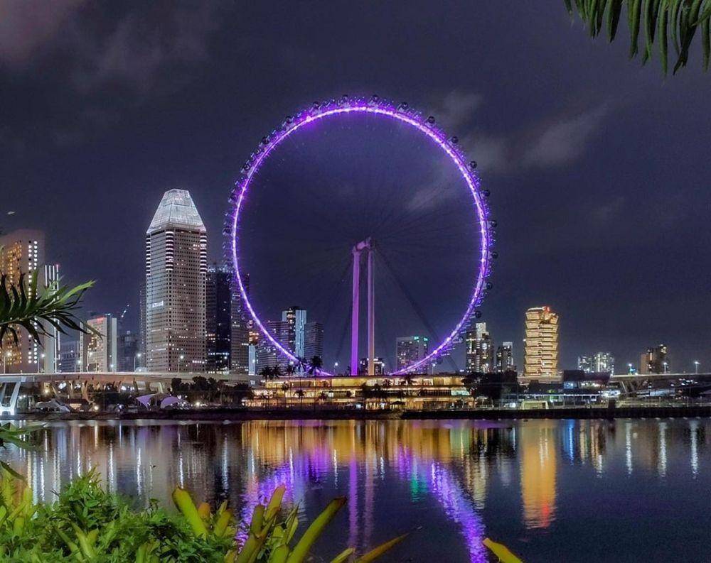 potret Singapore Flyer (instagram.com/_aishahsanusi_)