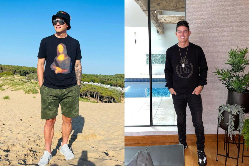 9 Ide Gaya Kasual ala James Rodriguez, Simpel dan Stylish!